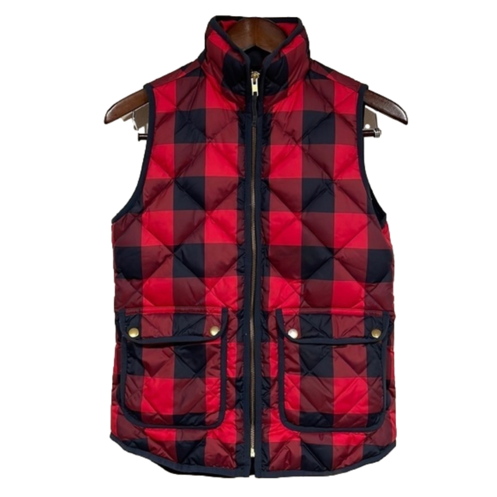 J Crew Excursion Quilted Down Puffer Vest